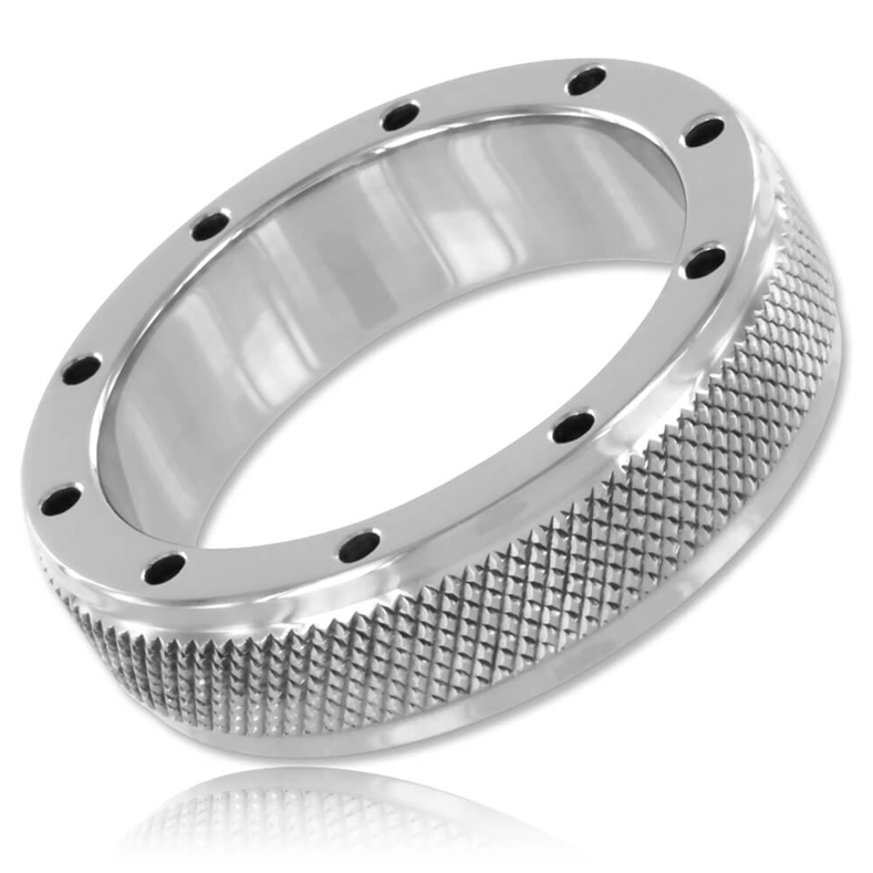 METAL HARD - ANILLO METAL PARA PENE Y TESTÍCULOS 40 MM METAL HARD