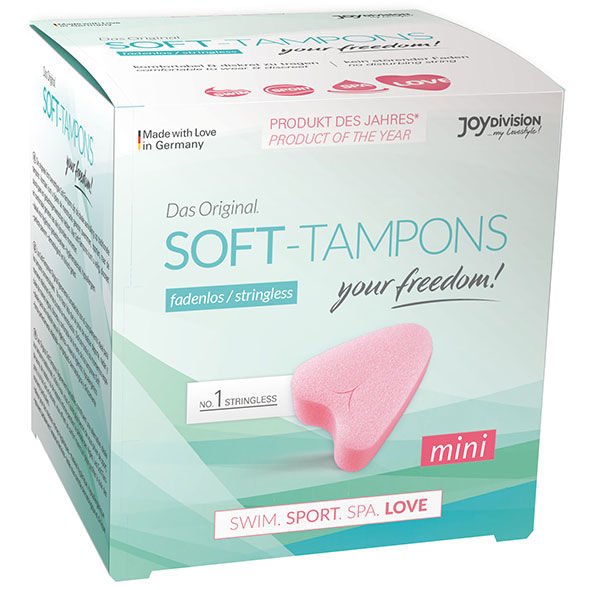 JOYDIVISION SOFT-TAMPONS - TAMPONES ORIGINALES MINI LOVE / 3UDS JOYDIVISION SOFT-TAM
