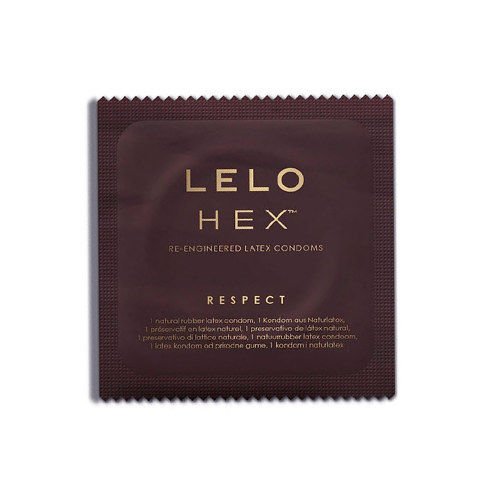 LELO HEX CONDOMS RESPECT XL 3 PACK LELO
