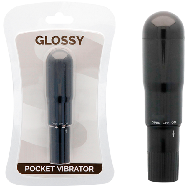 Comprar Glossy Pocket Vibrador Negro