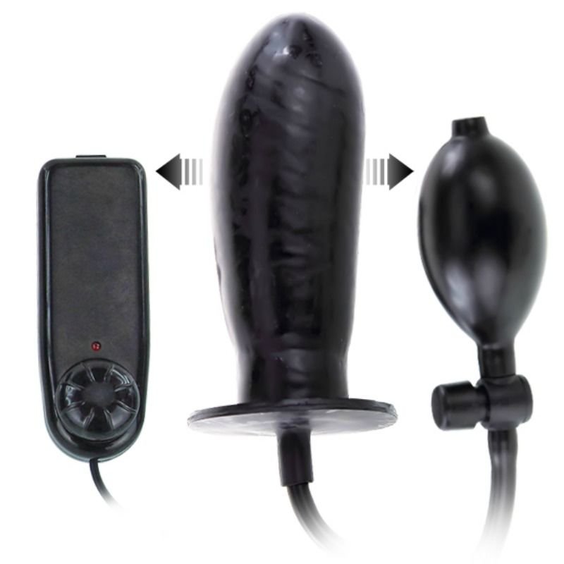 BAILE - BIGGER JOY PENE HINCHABLE CON VIBRACIÓN 16 CM