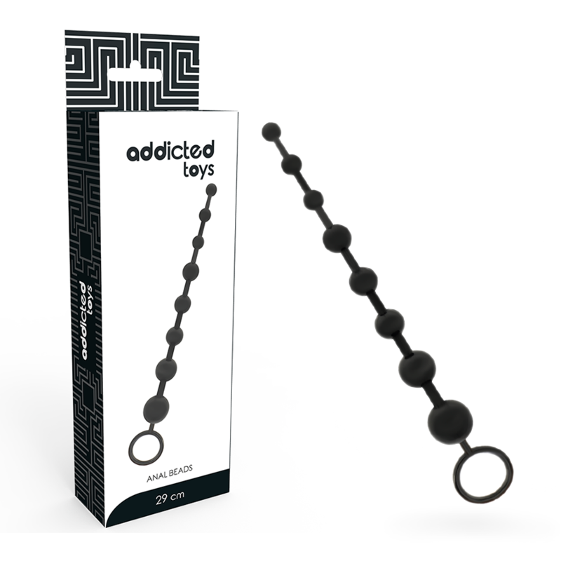 ADDICTED TOYS - ANAL BEADS 29 CM NEGRO ADDICTED TOYS