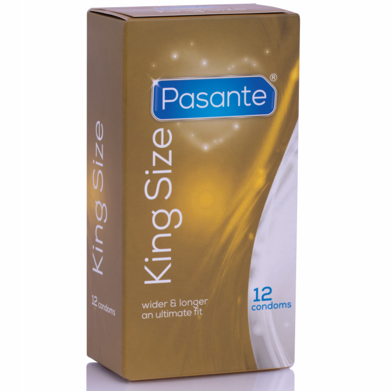 PASANTE - PRESERVATIVOS KING MS LARGOS Y ANCHOS 12 UNIDADES PASANTE