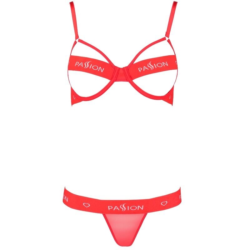 PASSION KYOUKA SET DOS PIEZAS ROJO S/M