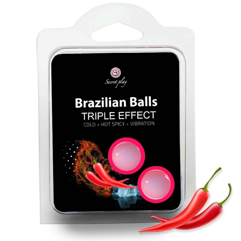 Comprar Secret Play Set 2 Brazilian Balls Triple Efecto