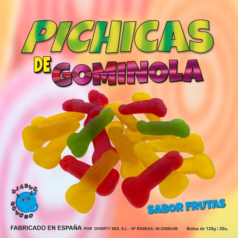 Comprar Diablo Goloso - Pichitas De Gominola Frutas
