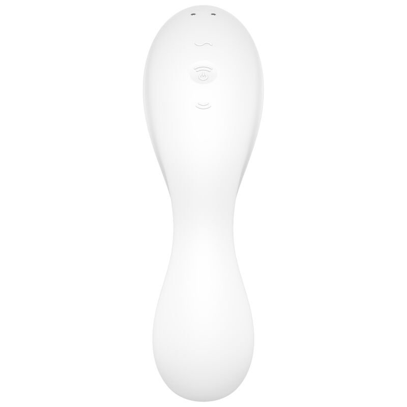 SATISFYER - CURVY TRINITY 5 ESTIMULADOR Y VIBRADOR APP BLANCO