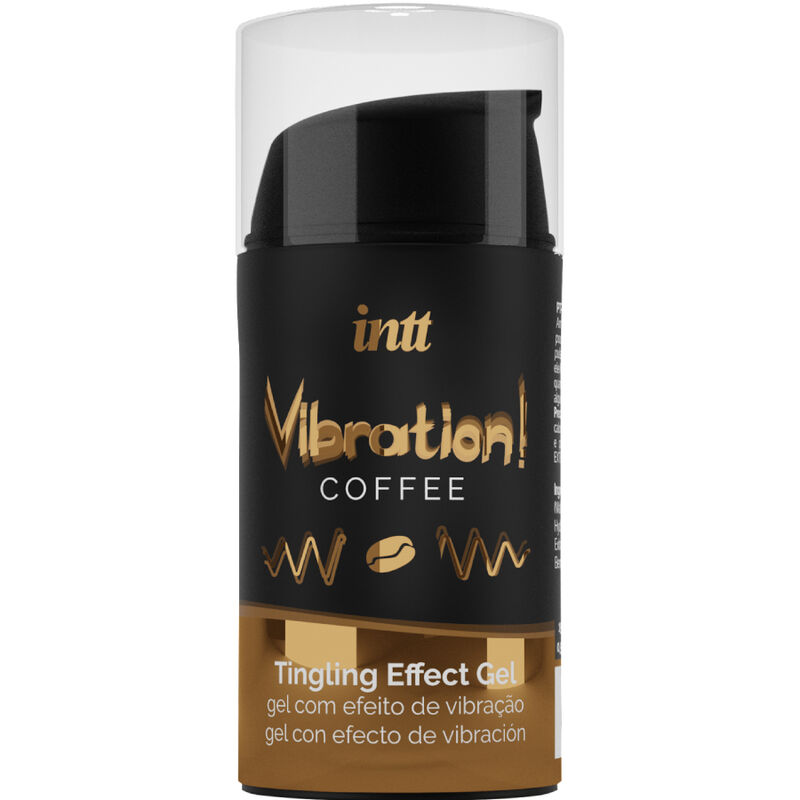 Intt - Potente Estimulante íntimo Gel Vibrador Liquido Café 15ml