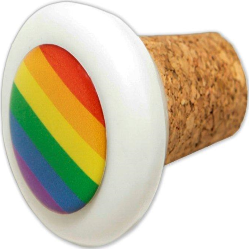 Comprar Pride - Tapon Ceramica Corcho Redondo Con Bandera Lgbt