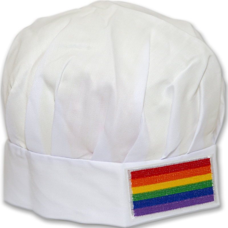 Comprar Pride - Gorro Cocinero Con Bandera Lgbt