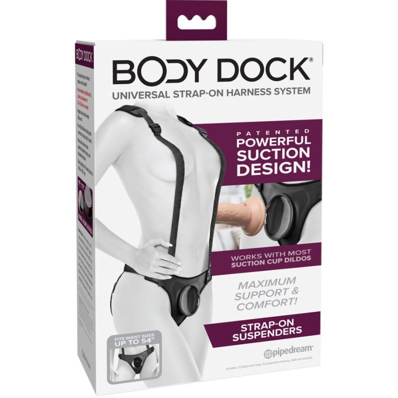 PIPEDREAMS - BODY DOCK STRAP-ON SUSPENDERS PIPEDREAMS