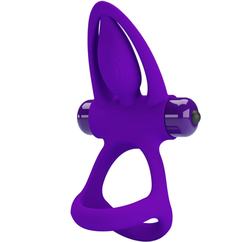 Comprar Pretty Love - Anillo Vibrador 10 Vibraciones Silicona Violeta