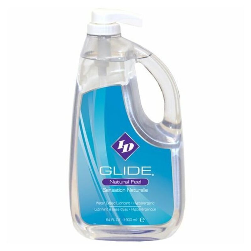 Comprar Id Glide - Lubricante Base Agua + Hipoalergenico Natural Feel 1900 Ml