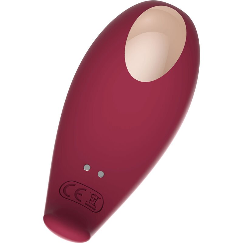 ADRIEN LASTIC - INSPIRATION ONDAS ESTIMULADORAS CLÍTORIS + HUEVO VIBRADOR ROJO - APP GRATUITA