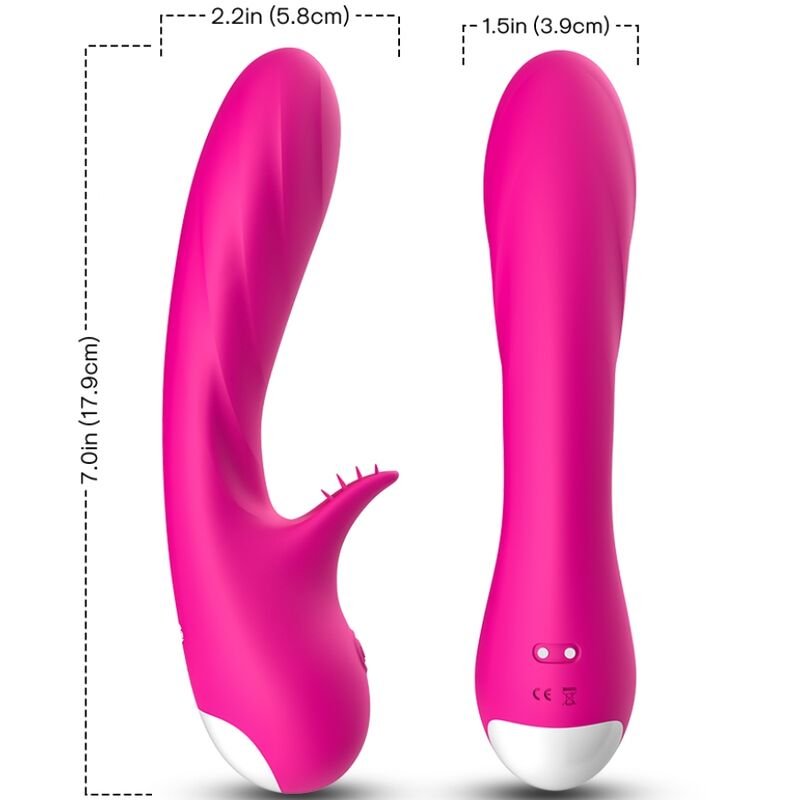 Comprar Armony - Romance Vibrator With Stimulator Fuchsia