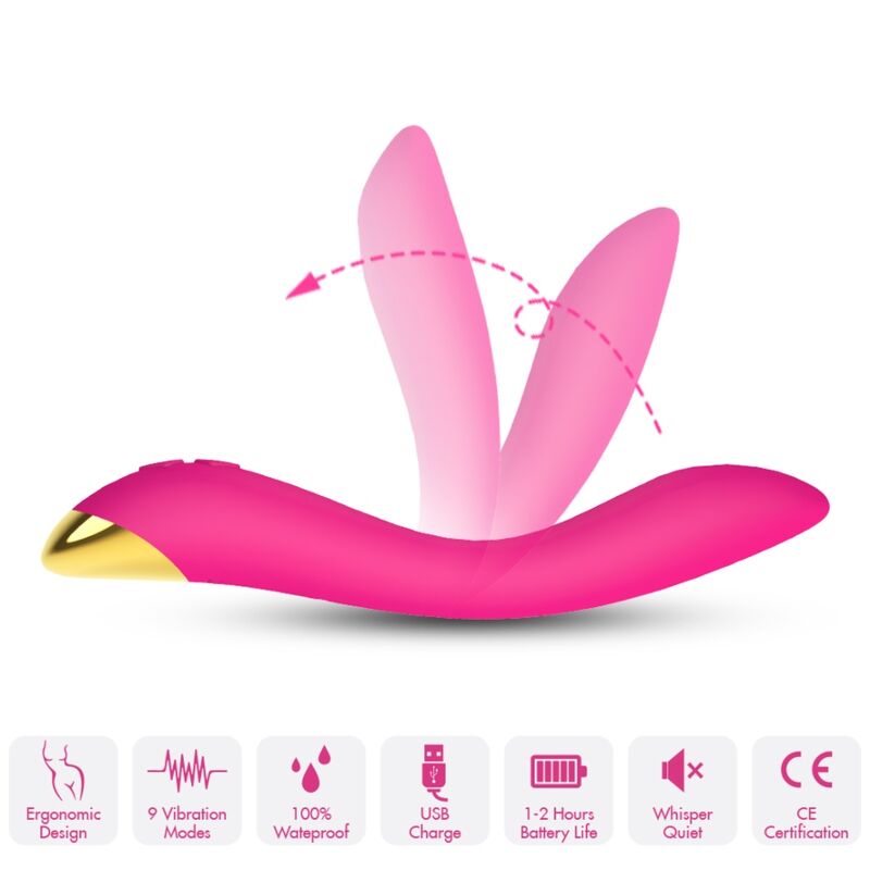 Comprar Armony - Flamingo Vibrador Multiposicion Fucsia