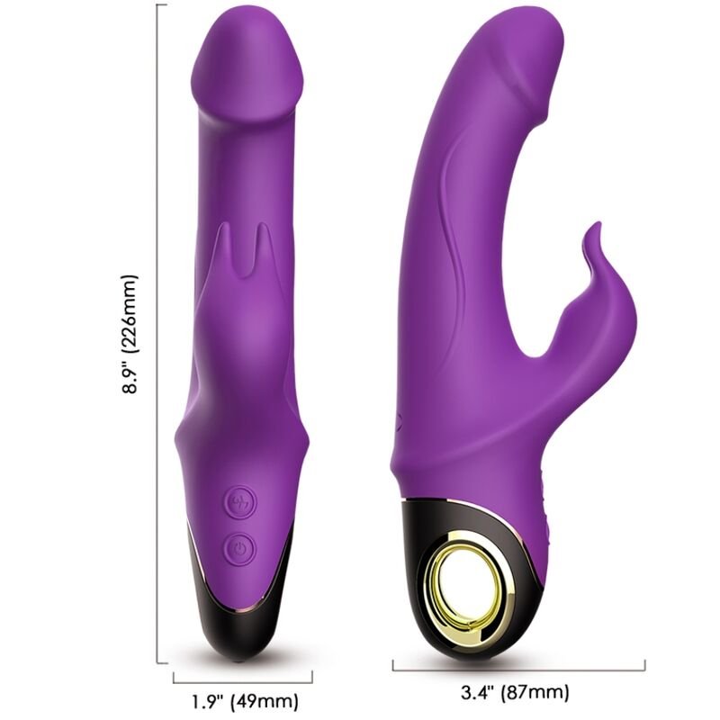 ARMONY - METEROR DILDO VIBRATOR RABBIT PURPLE ARMONY VIBRATORS
