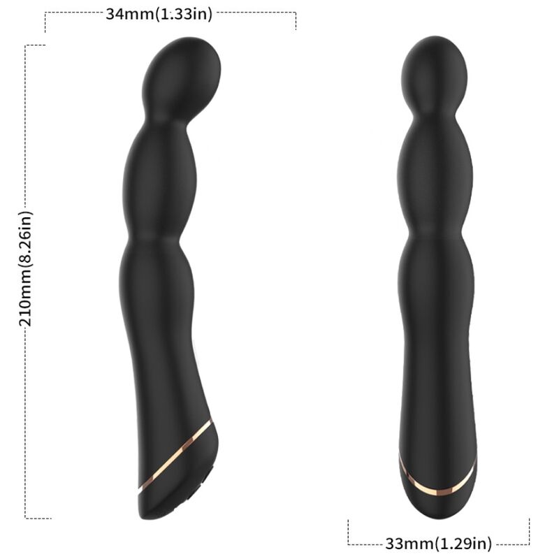 Armony - Bambu Vibrador Ajustable Negro