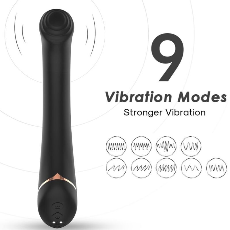Comprar Armony - Vibrator Falt Head Silicone Black
