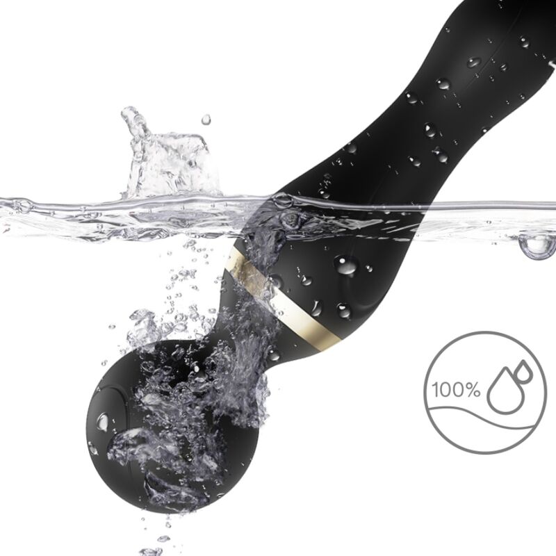 Armony - Freeza Masajeador & Vibrador Cabeza Flexible Negro