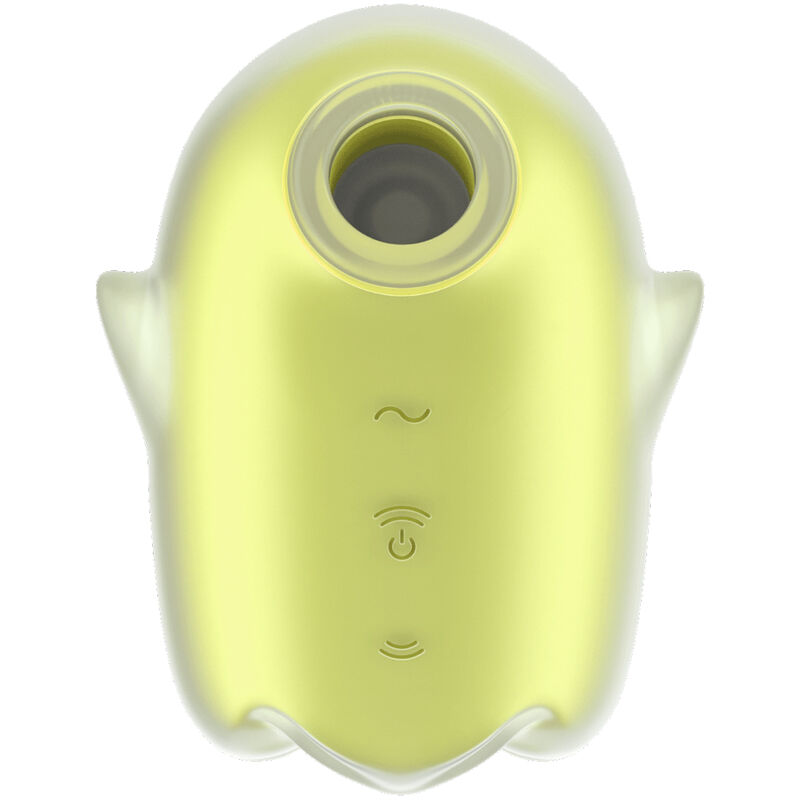 Satisfyer - Glowing Ghost Air Pulse & Vibrador Amarillo