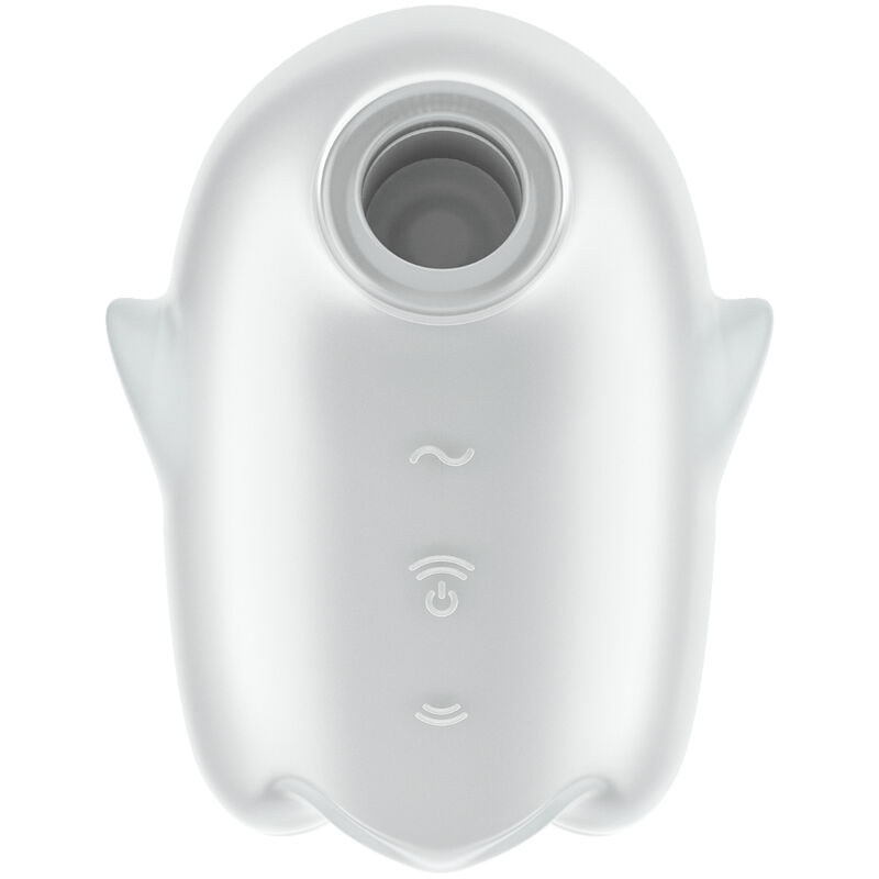 Comprar Satisfyer - Glowing Ghost Air Pulse & Vibrador Blanco