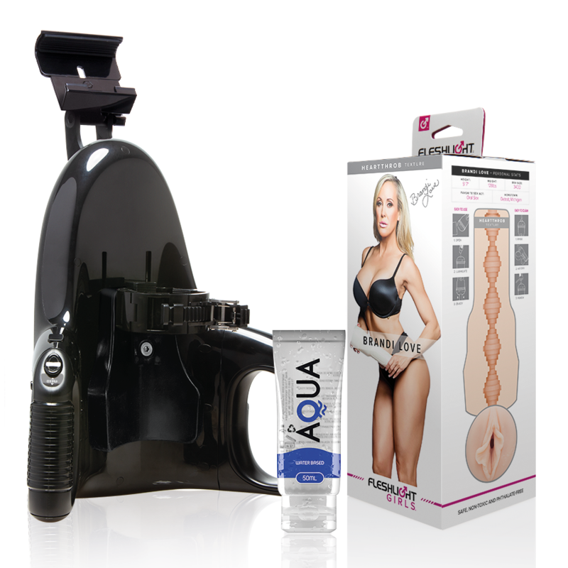 Comprar Fleshlight - Brandi Love Vagina + Universal Launch + Lubricante Aqua Quality 50 Ml