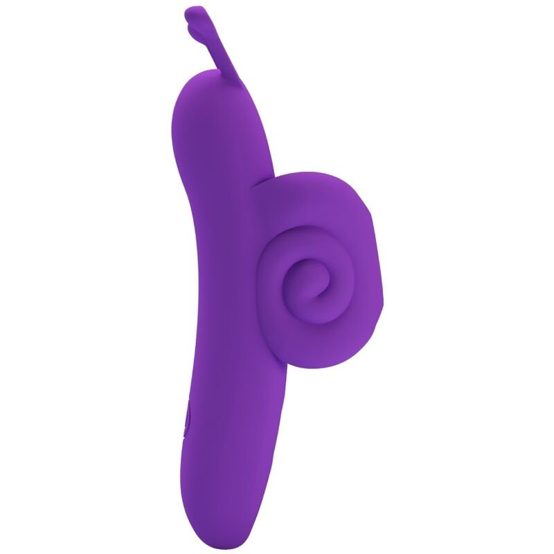 PRETTY LOVE - SNAIL PODEROSO ESTIMULADOR DE DEDO MORADO PRETTY LOVE