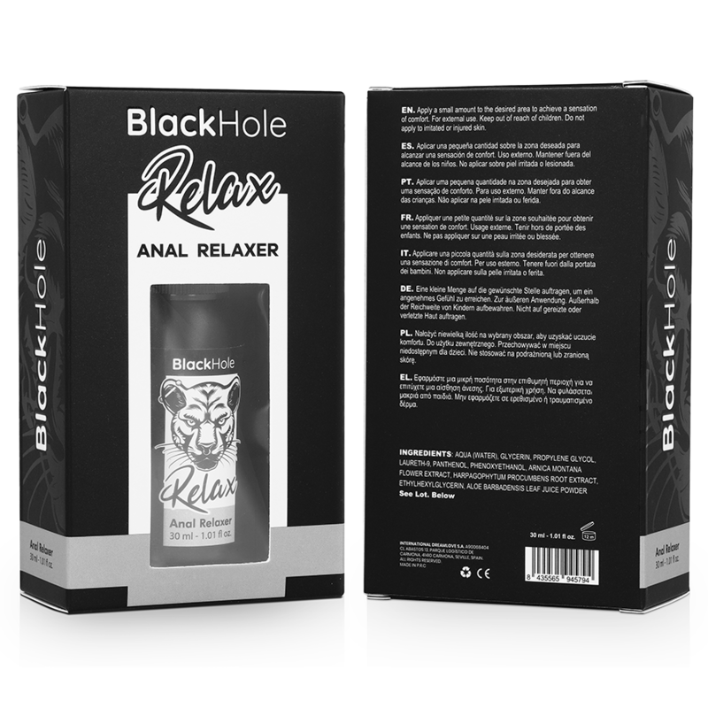BLACK HOLE - SPRAY EXPLORER RELAJANTE ANAL 30 ML