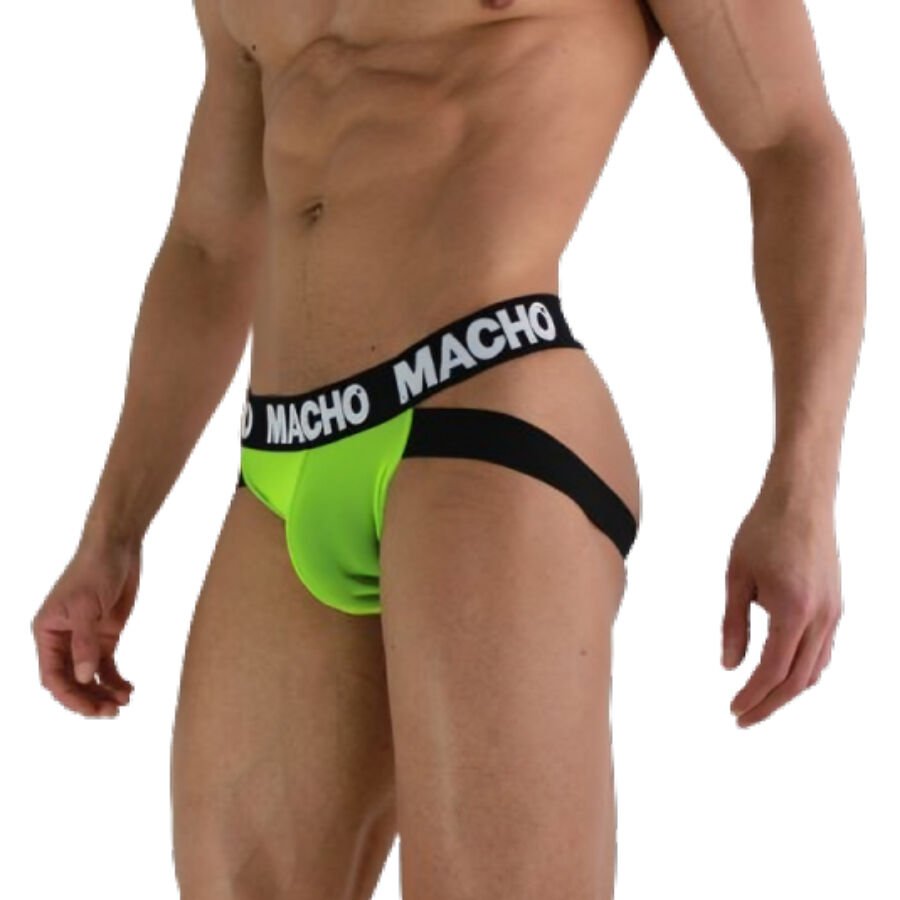 MACHO - MX28FA JOCK VERDE NEON M