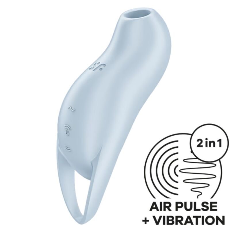 Comprar Satisfyer - Pocket Pro 1 Estimulador Clítoris Azul Claro