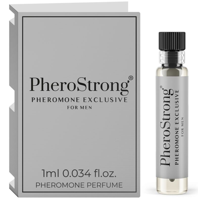 PHEROSTRONG - PERFUME CON FEROMONAS EXCLUSIVE PARA HOMBRE 1 ML