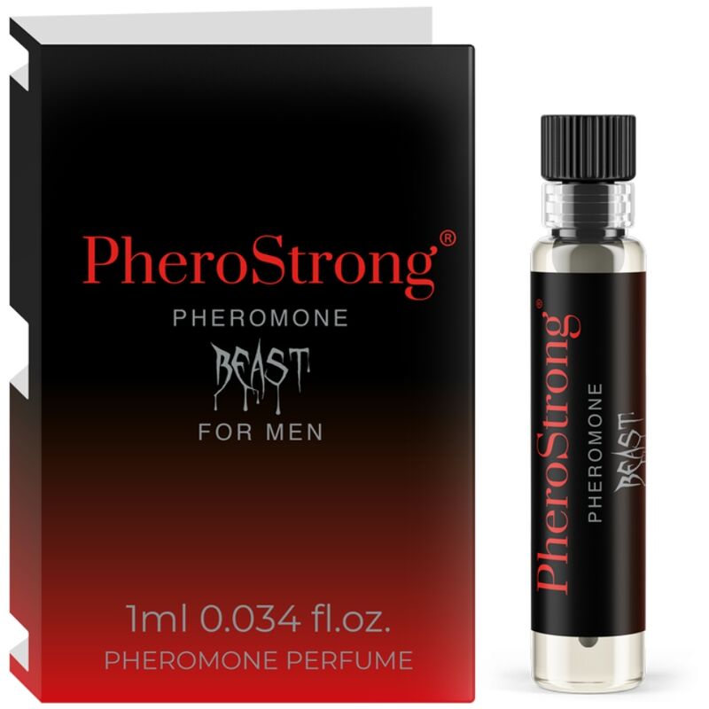 PHEROSTRONG - PERFUME CON FEROMONAS BEAST PARA HOMBRE 1 ML
