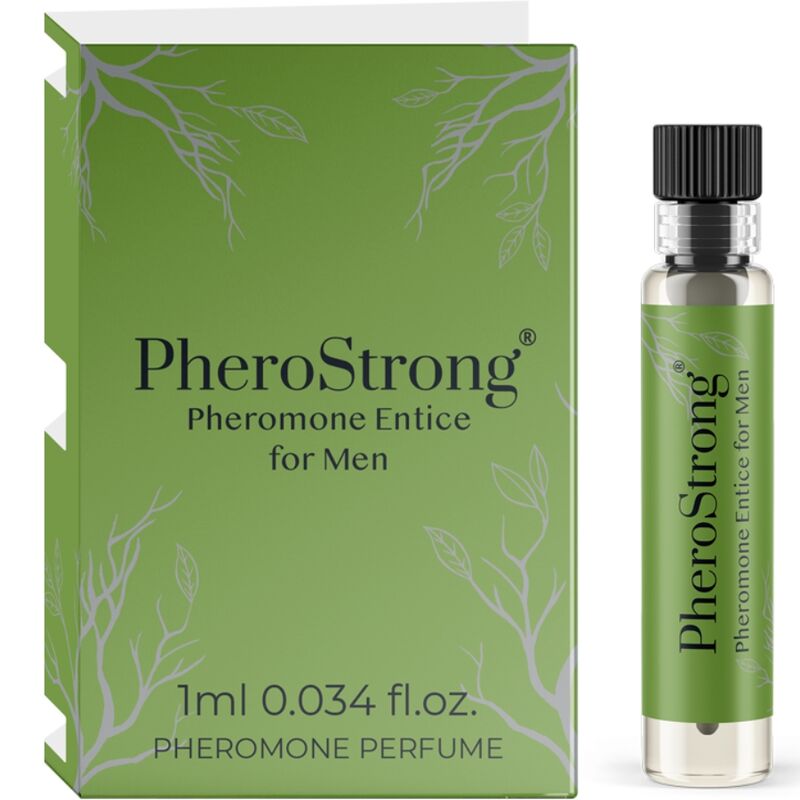 PHEROSTRONG - PERFUME CON FEROMONAS ENTICE PARA HOMBRE 1 ML