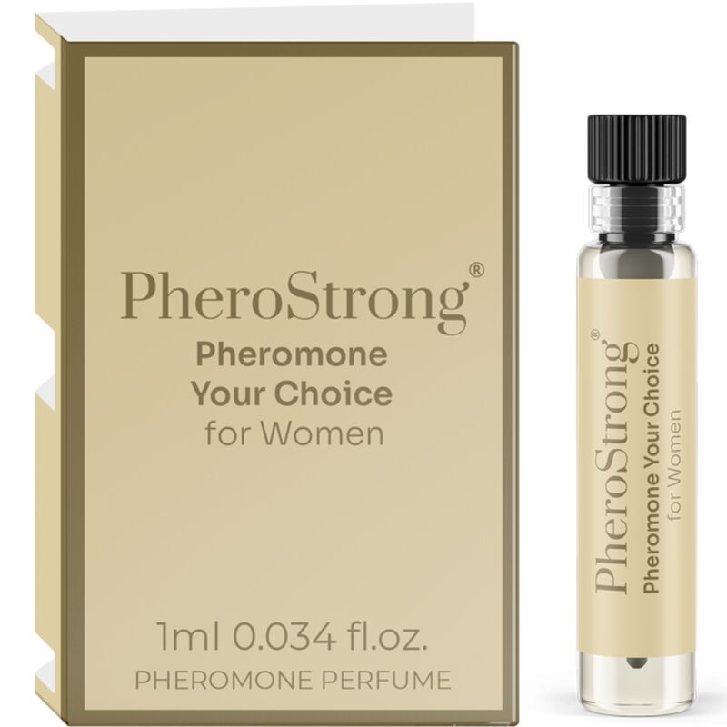 PHEROSTRONG - PERFUME CON FEROMONAS YOUR CHOICE PARA MUJER 1 ML