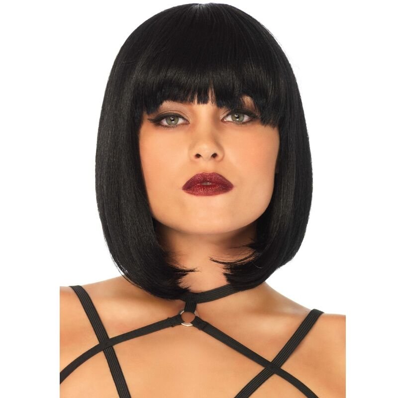 LEG AVENUE - PELUCA CORTA DE CORTE BOB NATURAL NEGRO LEG AVENUE ACCESSORI