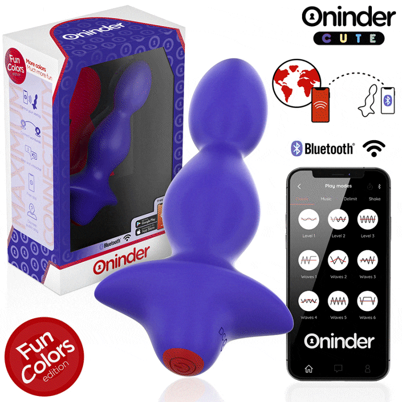 ONINDER CUTE - LOVE BUTT VIBRADOR PLUG ANAL DILATADOR - APP MUNDIAL GRATUITA ONINDER CUTE