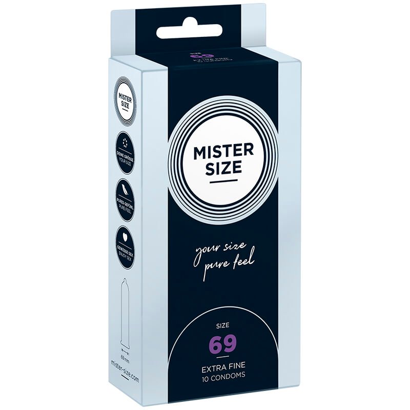 MISTER SIZE - PRESERVATIVOS TALLA XXXL 69 MM (10 UNIDADES) MISTER SIZE