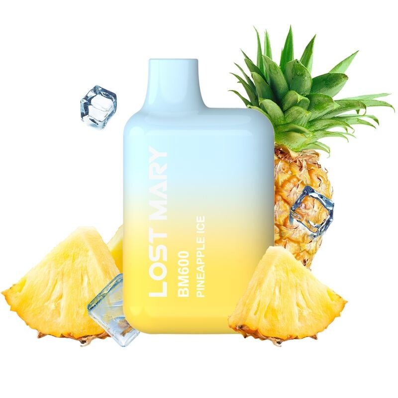Comprar Lost Mary - Bm600 Vaper Nicotina 2% Desechable Sabor Piña Helada Lost Mary - Bm600 Vaper Nicotina 2% Desechable Sabor Piña Helada