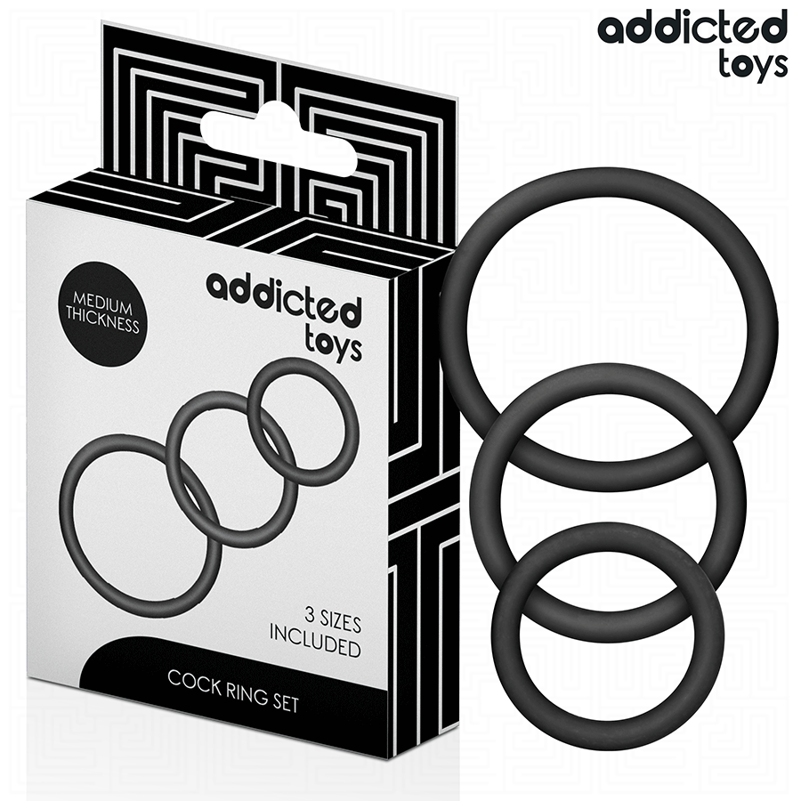 Comprar Addicted Toys - Set De Anillos Silicona Modelo 2