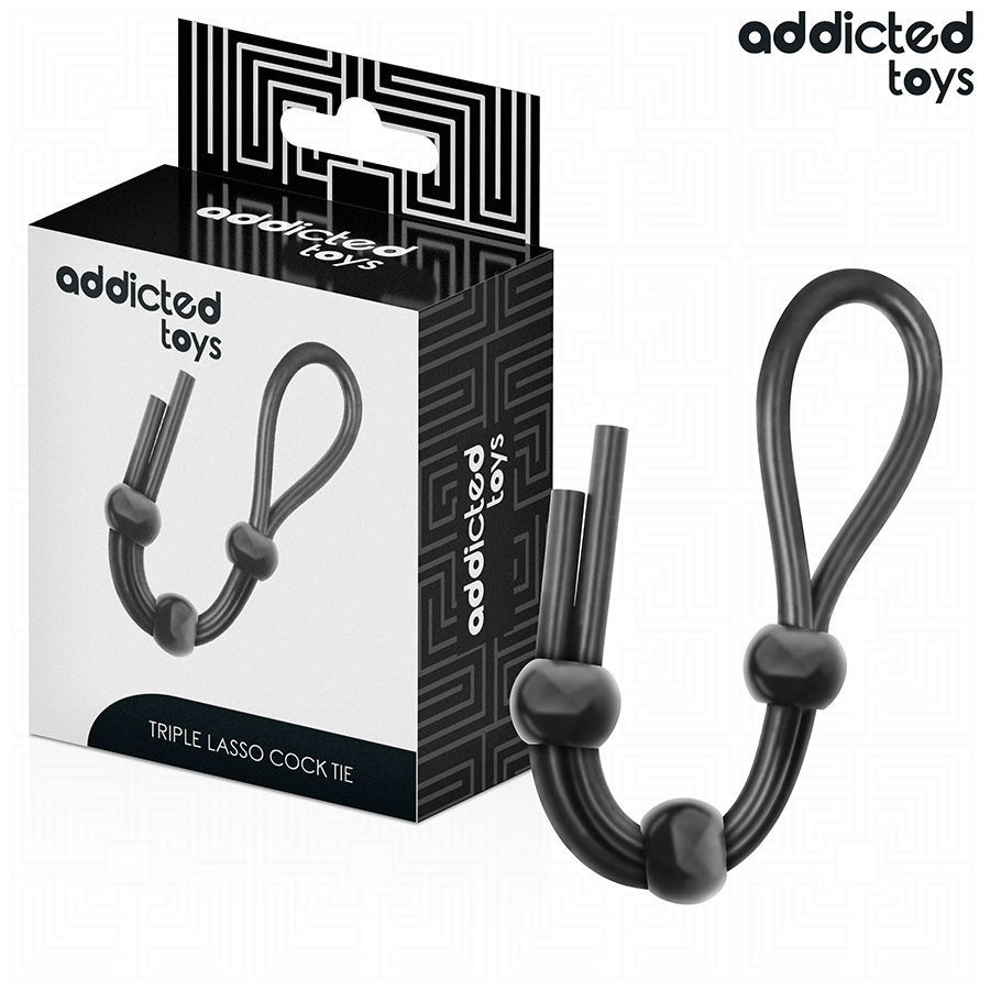 Comprar Addicted Toys - Cuerda Silicona Para El Pene De Lazo Triple