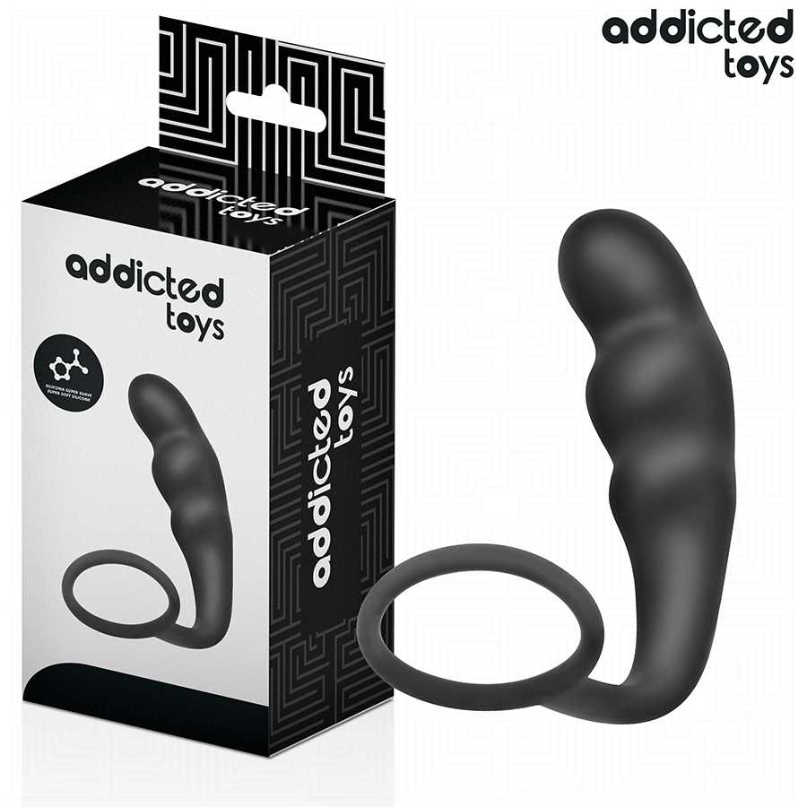 Comprar Addicted Toys - Plug Anal Con Anillo Silicona Modelo 4