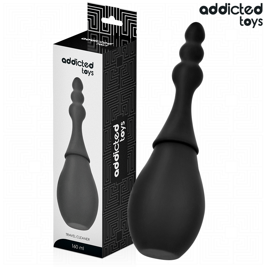 ADDICTED TOYS - LIMPIADOR DE VIAJE SILICONA MODELO 4 ADDICTED TOYS