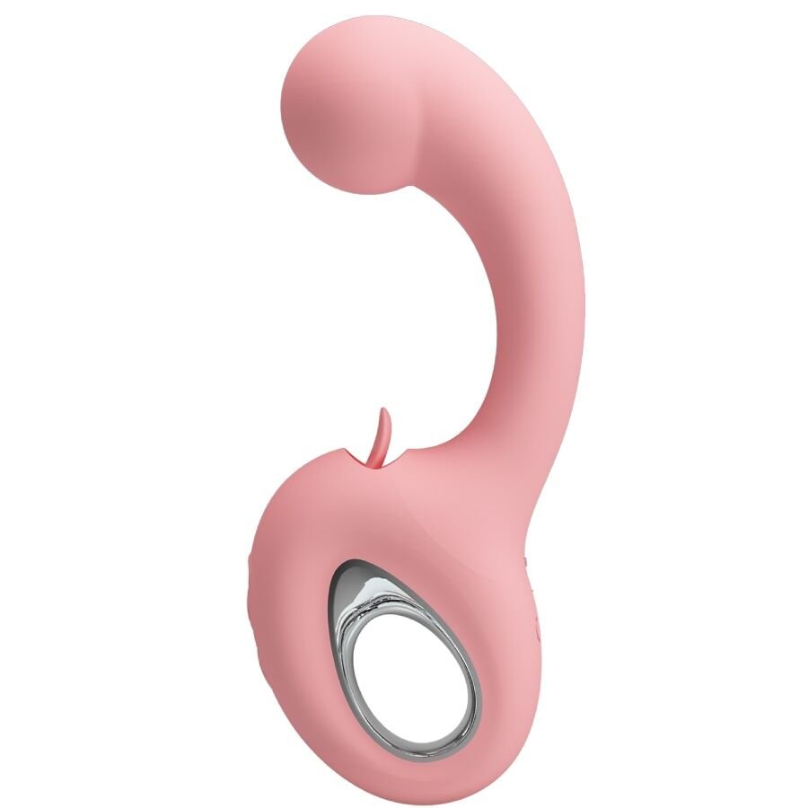 Comprar Pretty Love - Erynnyes Vibrador Punto G + Estimulador Clítoris 10 Vibraciones Rosa