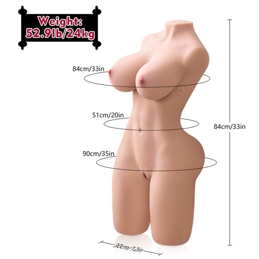 Comprar Xise - Erica Thrusting Torso Realístico Con Vibración Femenino 84 Cm