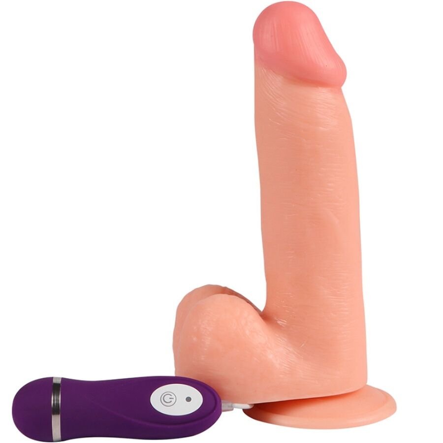 SHEQU - ADAM DILDO VIBRADOR CON CONTROL REMOTO 21 CM SHEQU