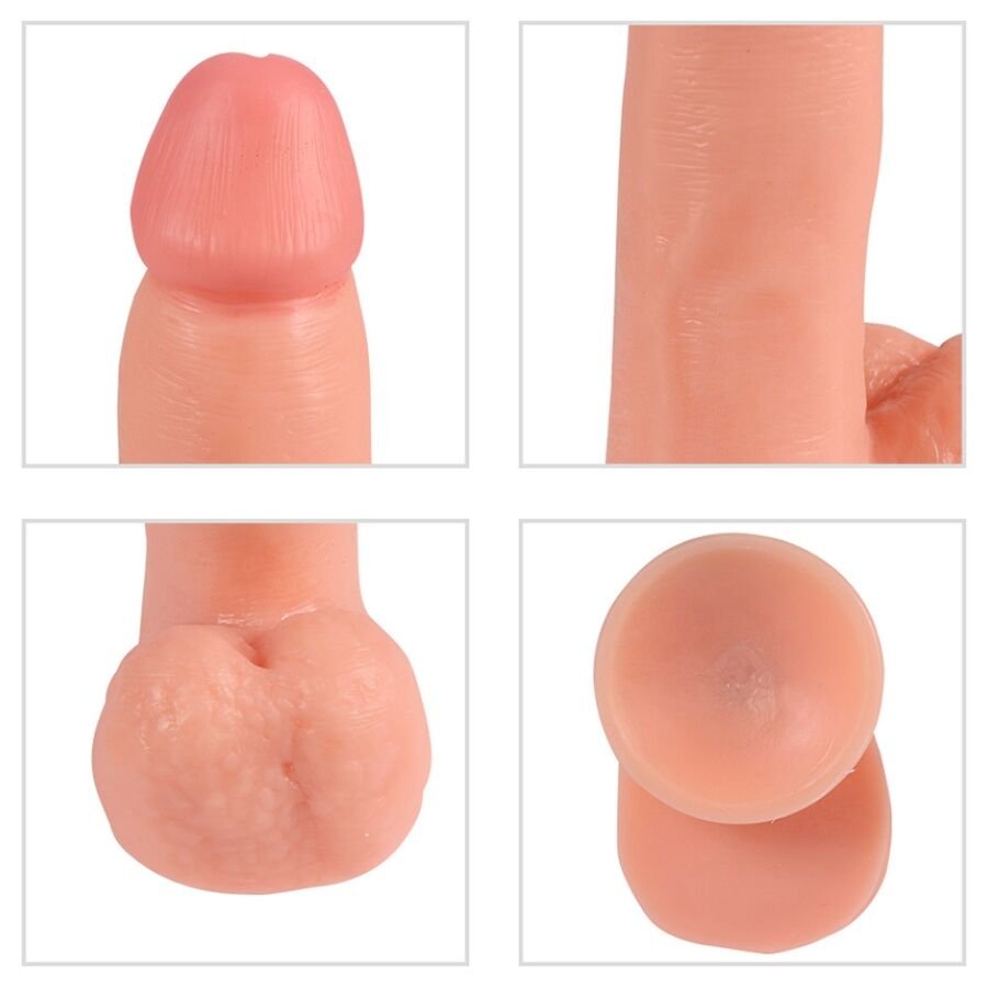 SHEQU - PHANTOM DILDO VIBRADOR CON CONTROL REMOTO 20 CM