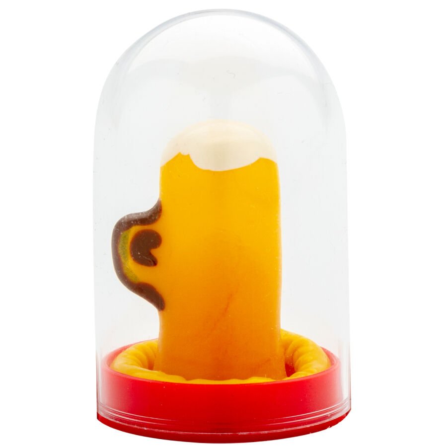 Comprar Condomerie - Preservativo Decorativo Pintado A Mano Vaso De Cerveza