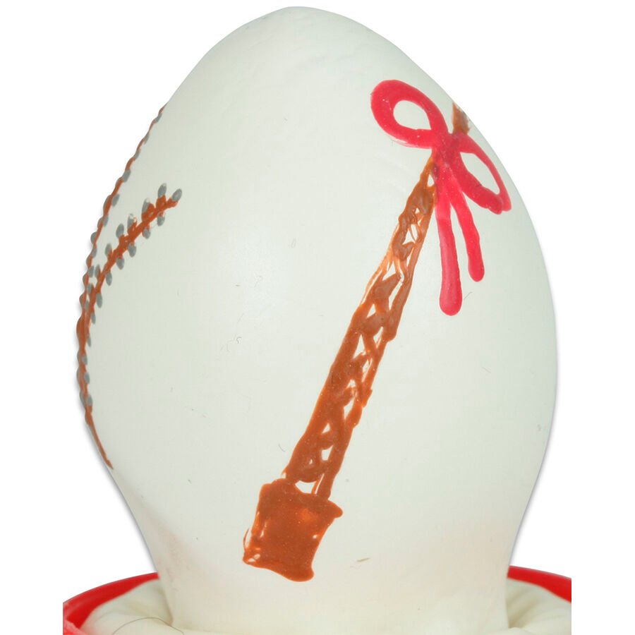 Comprar Condomerie - Preservativo Decorativo Pintado A Mano Huevo De Pascua Blanco