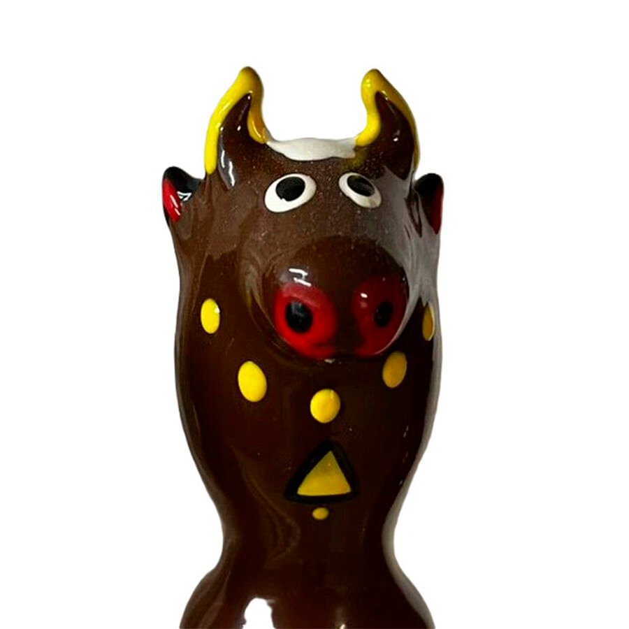 Comprar Condomerie - Preservativo Decorativo Pintado A Mano Toro Negro Modelo 2